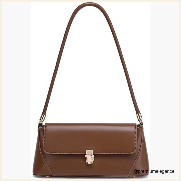 Handbags - Vintage Hobo Tote Shoulder Bag PU Leather Small Purse Mini Clutch